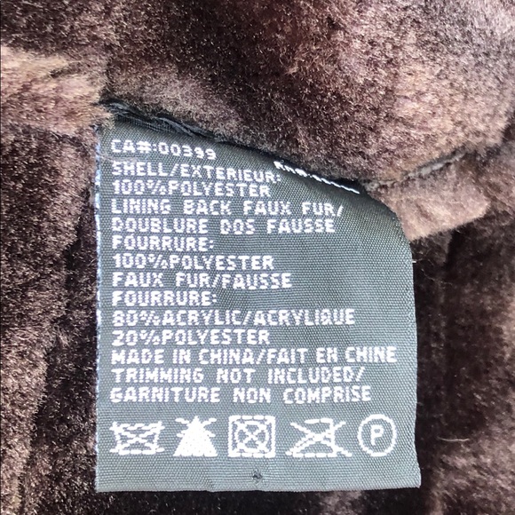 Nuage Taupe Faux Shearling Coat - Picture 11 of 11